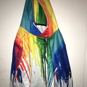 Rainbow hoodie